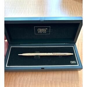 Cross #402-5 22K Gold Electroplated Spring Ballpoint Pen Vintage NEW 1993